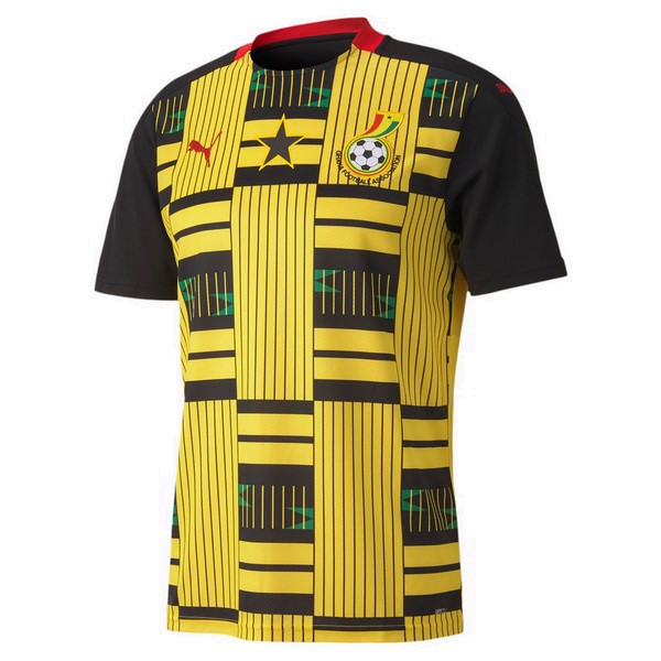 Tailandia Camiseta Ghana 2ª Kit 2020 Amarillo
